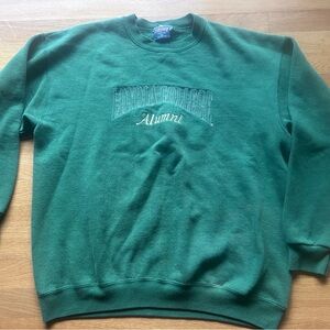 Jansport Green Loyola college Alumni Sweatshirt XL vintage y2k